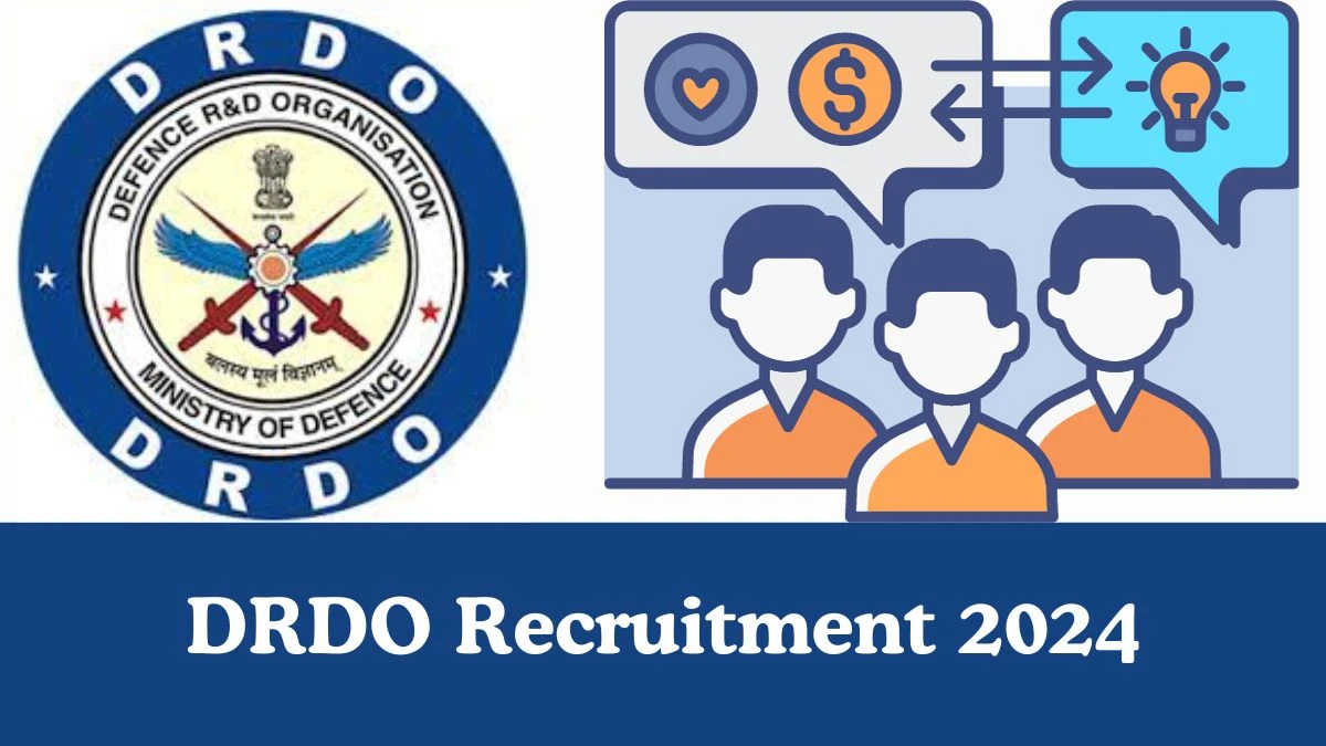 DRDO Recruitment 2024: Check Vacancy Details, Salary, Age and How to Apply