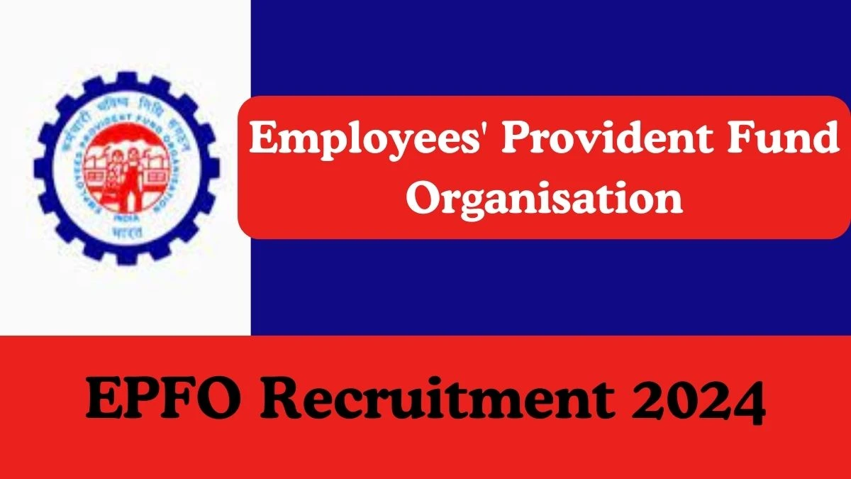 EPFO Recruitment 2024: Notification Out for Junior Engineer Vacancy, 34,800 Salary