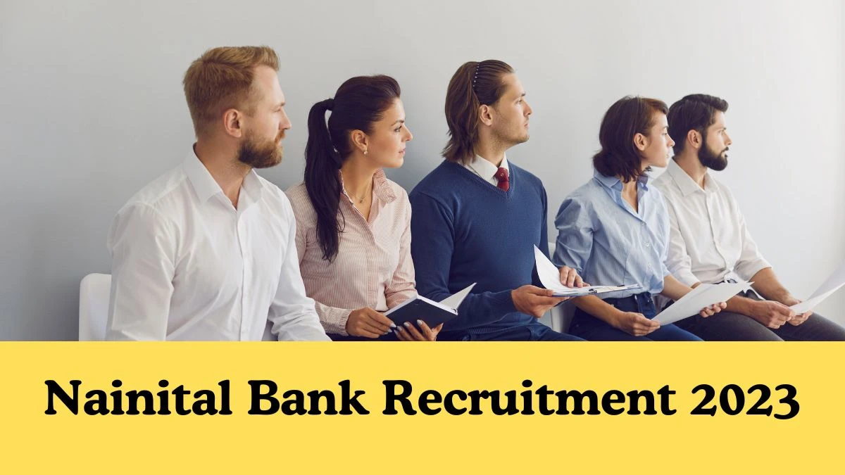Nainital Bank Recruitment 2023 for Training Faculty Vacancy Notification at nainitalbank.co.in 22.Dec.2023