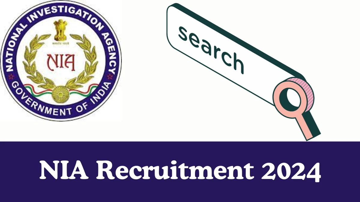 NIA Recruitment 2024: Apply for 119 Inspector, Sub Inspector, More Vacancies