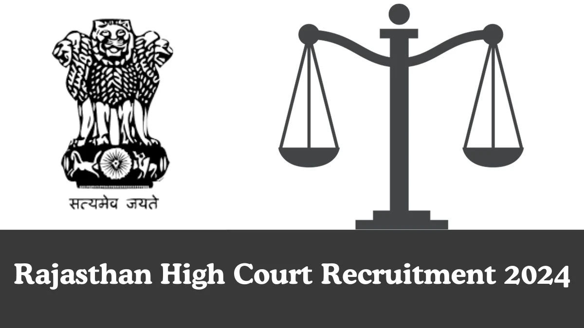 Rajasthan High Court Recruitment 2024: Apply for 230 System Assistant Vacancy