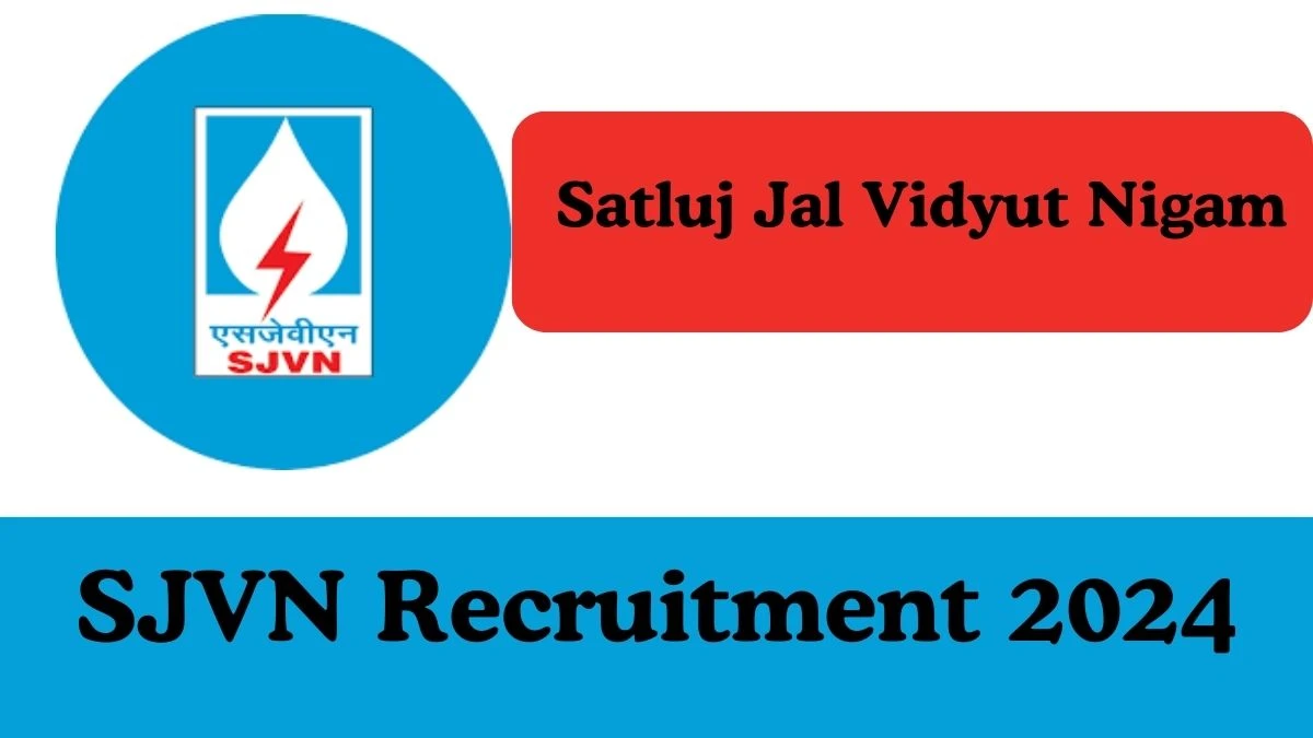 SJVN Recruitment 2024: Apply for 400 Apprenticeship Vacancies