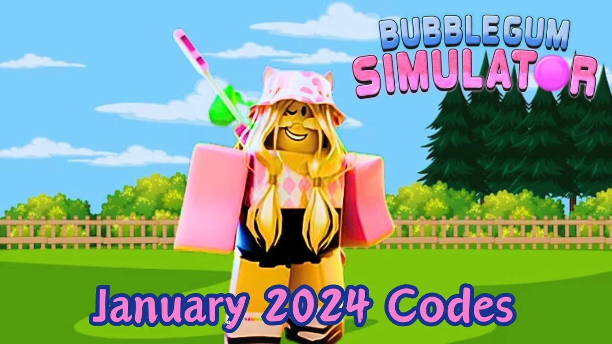 Bubble Gum Simulator Codes for January 2024