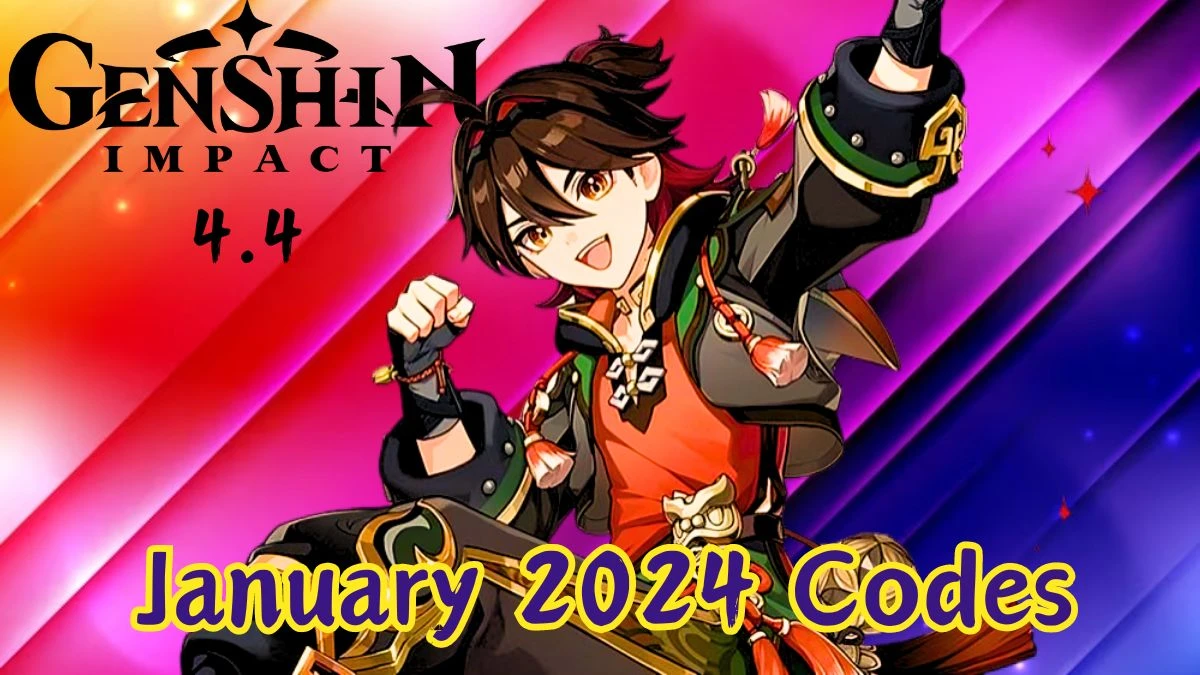 Genshin Impact 4.4 Redeem Codes for January 2024