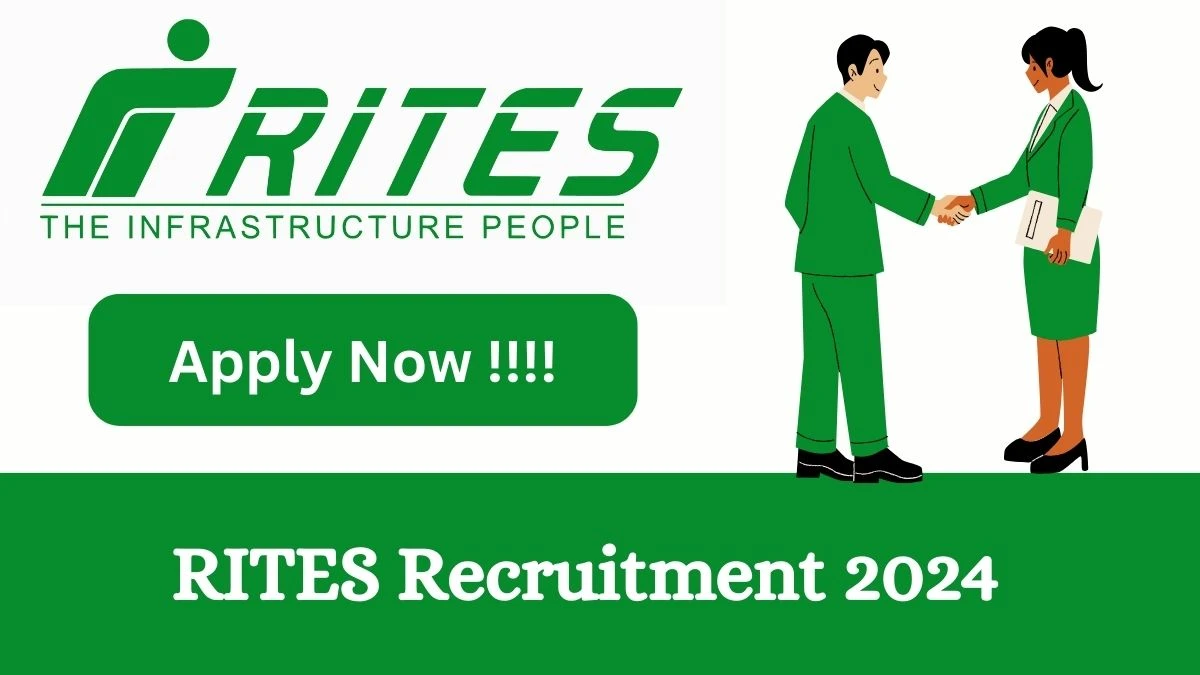 RITES Recruitment 2024: Check Vacancies for Additional General Manager Job Notification, Apply Online