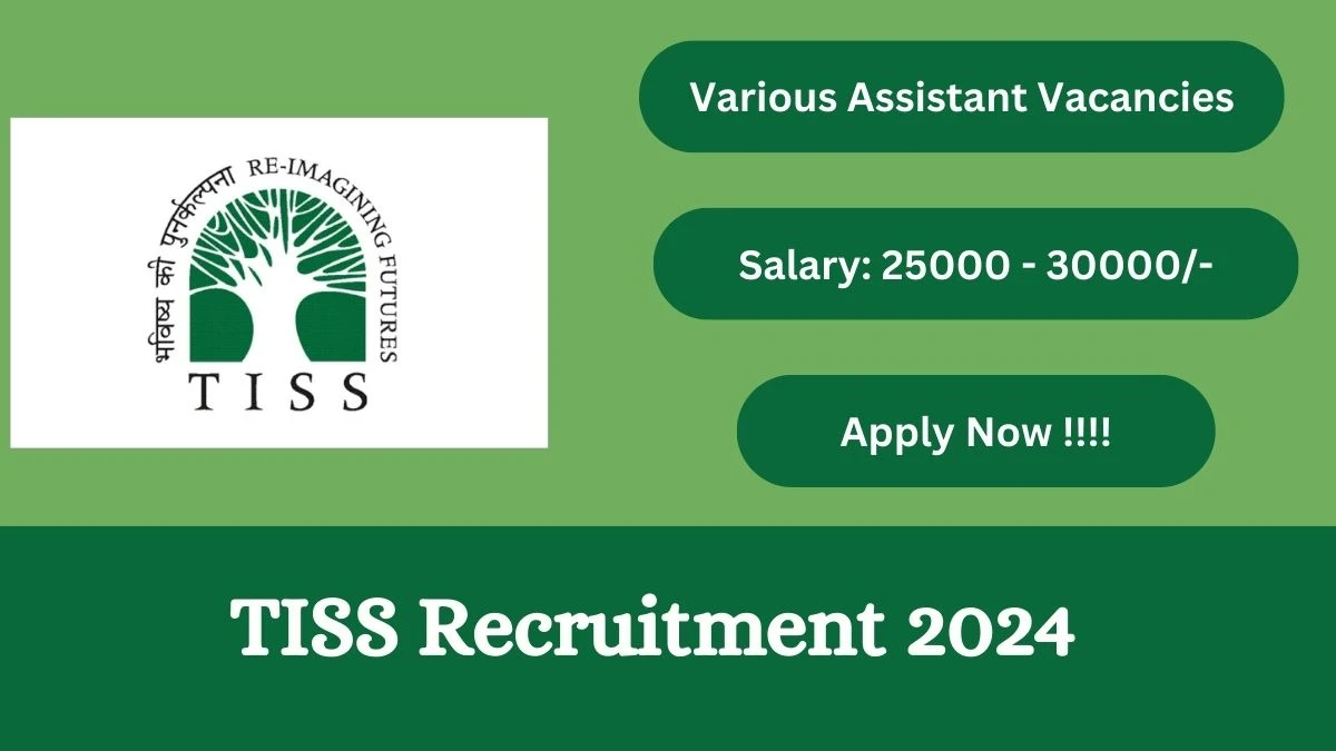 TISS Recruitment 2024: Check Vacancies for Office Assistant Job Notification, Apply Online