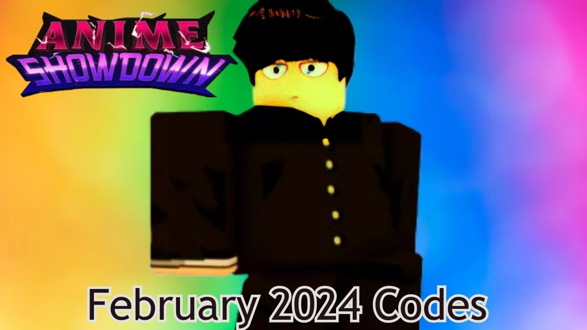 Anime Showdown Codes for February 2024