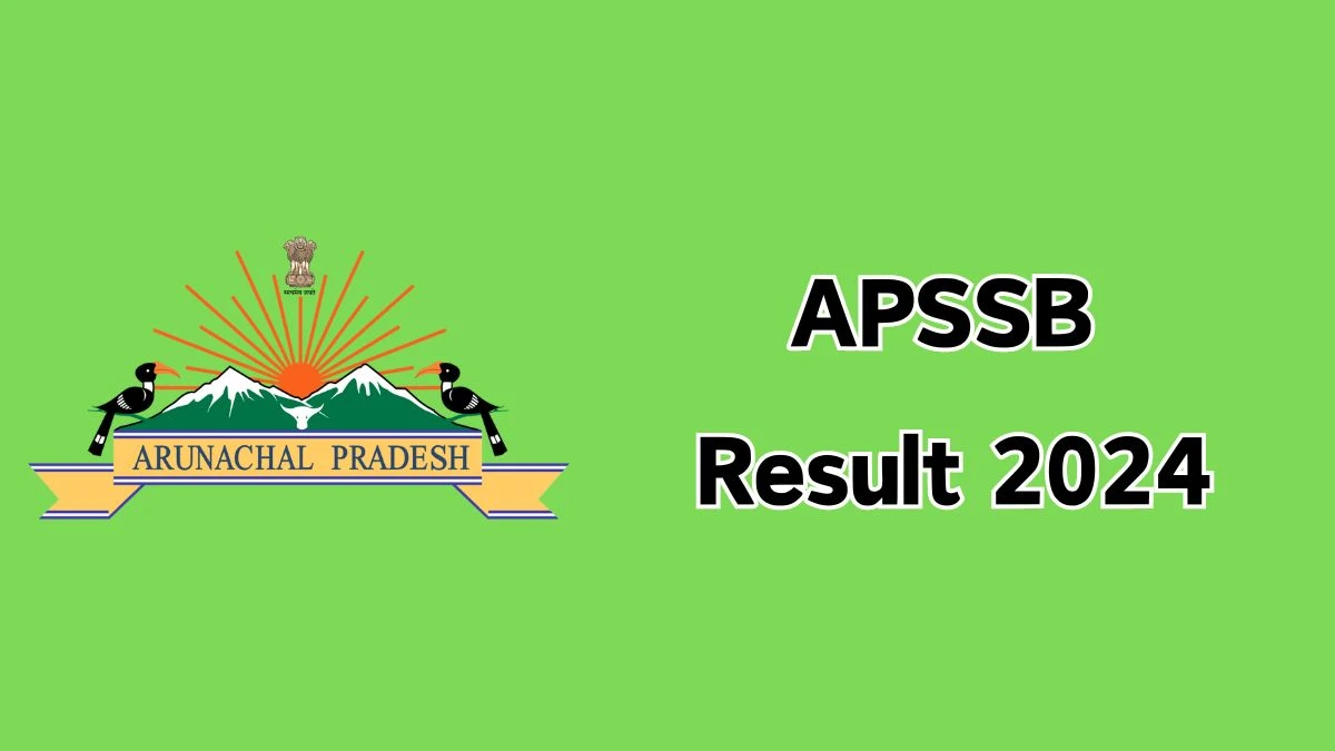 APSSB Result 2024 Declared apssb.nic.in Laboratory Attendant, MTS and Other Posts Check APSSB Merit List Here - 07 Feb 2024