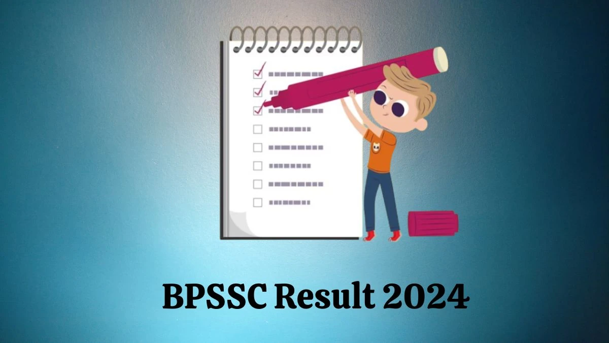 BPSSC Result 2024 Declared bpssc.bih.nic.in Sub Inspector Check BPSSC Merit List Here - 01 Feb 2024