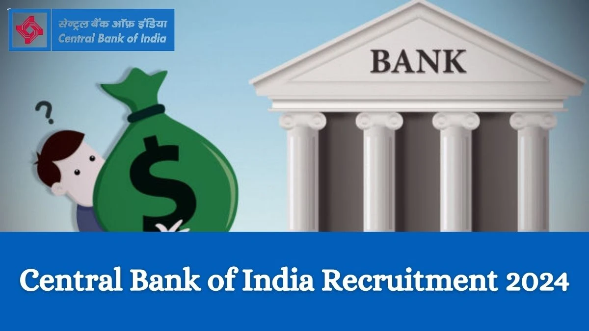 Central Bank of India Recruitment 2024 Notification for Watchman/ Gardener Vacancy at centralbankofindia.co.in