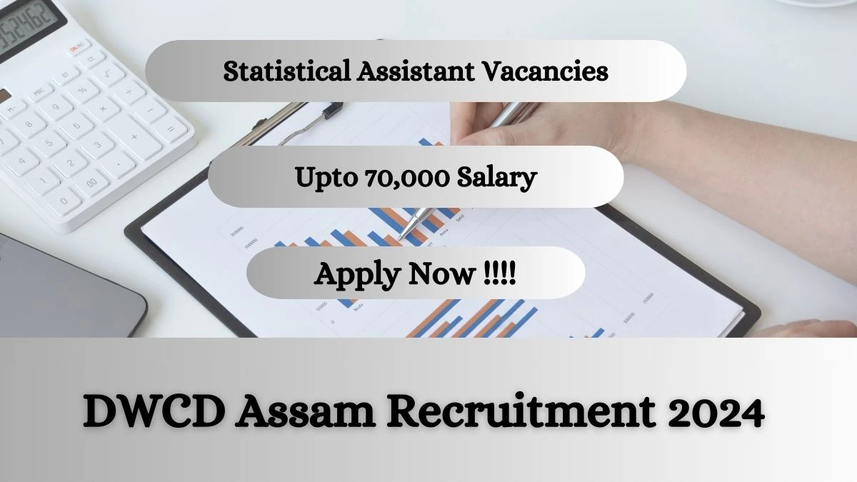 DWCD Assam Recruitment 2024 Notification for Statistical Assistant Vacancy 33 posts at jobs womenandchildren.assam.gov.in