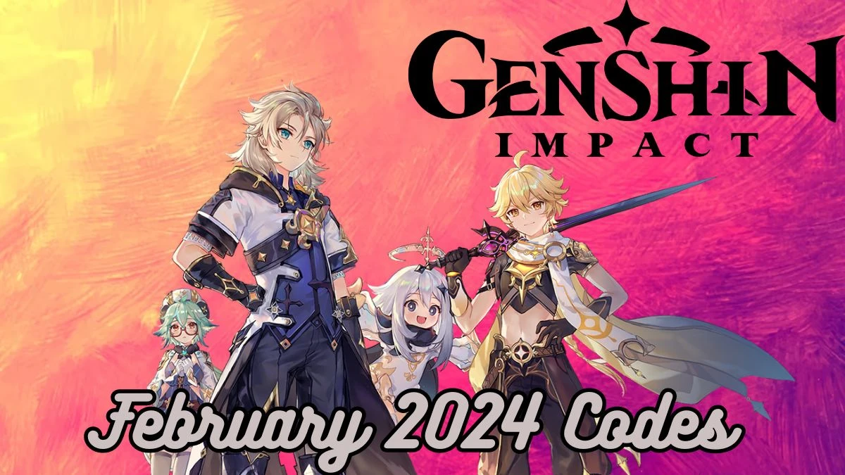 Genshin Impact Codes February 2024