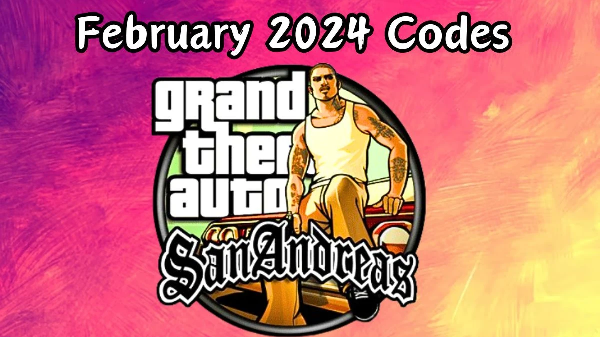 GTA San Andreas Cheat Codes for February 2024