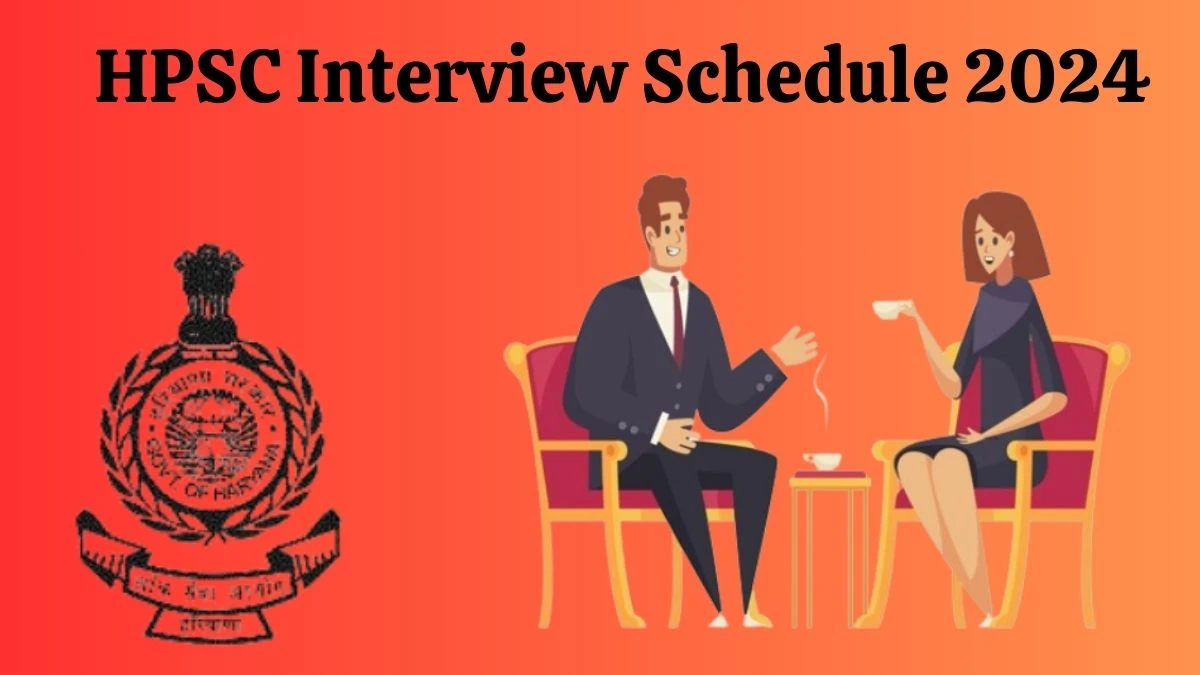 HPSC Interview Schedule 2024 (out) Check 11-03-2024 to 15-03-2024 for Post Graduate Teacher Posts at hpsc.gov.in - 27 Feb 2024