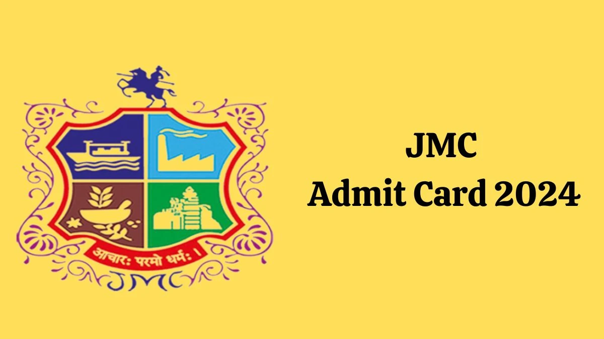 JMC Admit Card 2024 For Fireman cum Driver Class 3 released Check and Download Hall Ticket, Exam Date @ mcjamnagar.com - 26 Feb 2024