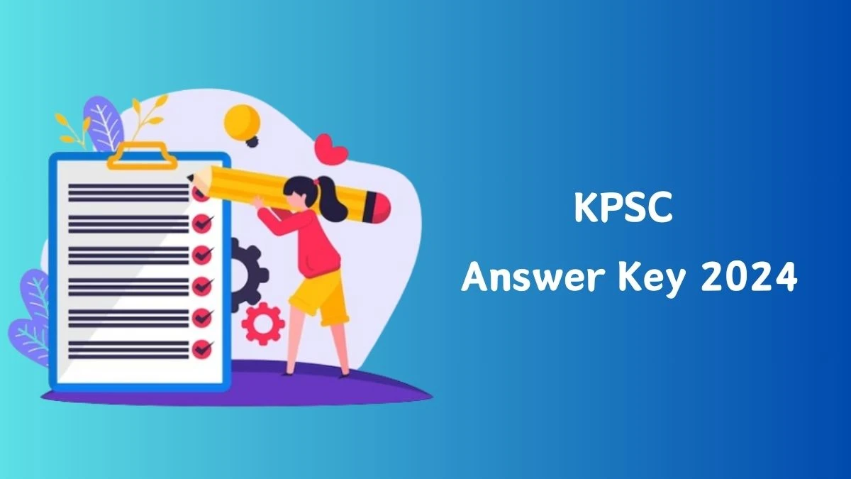 KPSC Answer Key 2024 Out kpsc.kar.nic.in Download Commercial Tax Inspector Answer Key PDF Here - 13 Feb 2024