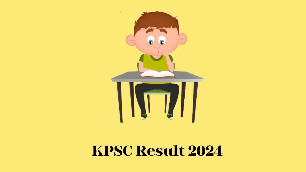 KPSC Result 2024 Announced. Direct Link to Check KPSC Account Assistant Result 2024 kpsc.kar.nic.in - 05 Feb 2024