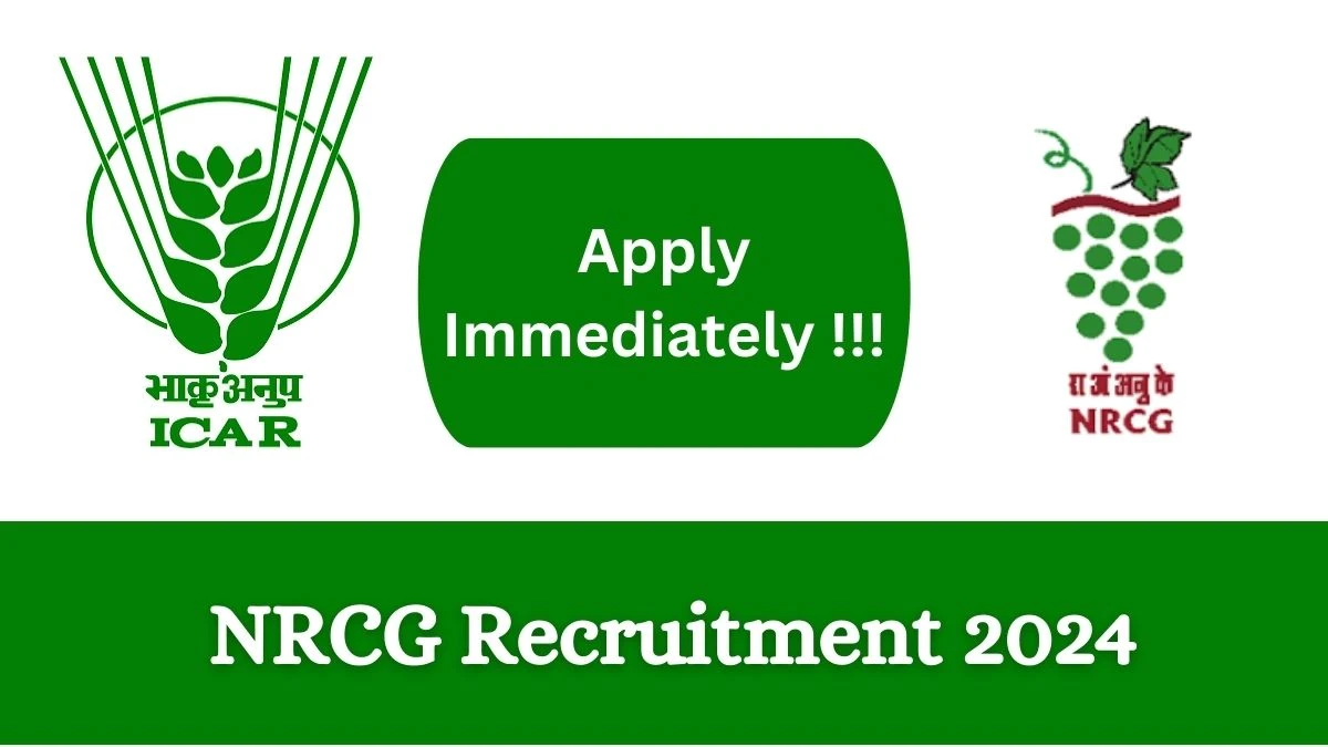 NRC Grapes Recruitment 2024: Check Vacancies for Administrative Assistant Job Notification, Apply Online