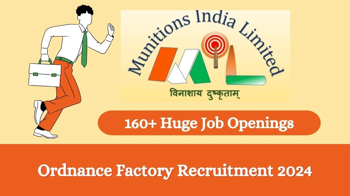 Ordnance Factory Khamaria Recruitment 2024 Notification for Danger Building Worker Vacancy 161 posts at munitionsindia.in