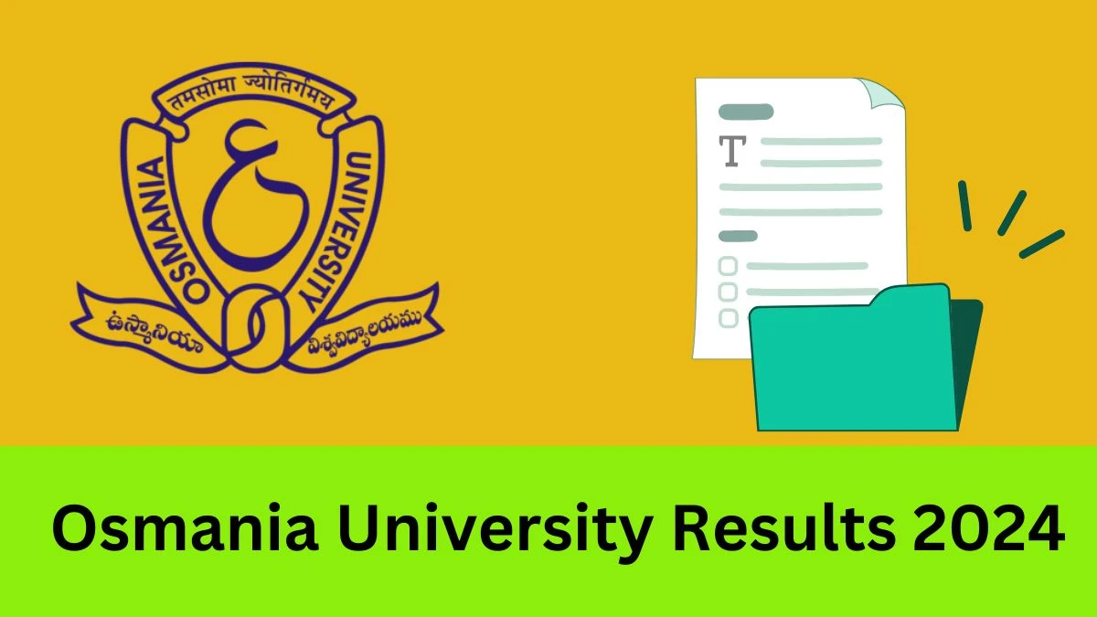 Osmania University Result 2024 (OUT) Direct Link to Check Result for MBA(CDE) NOV-2023 Results, Mark sheet Details at osmania.ac.in- 05 FEB 2024