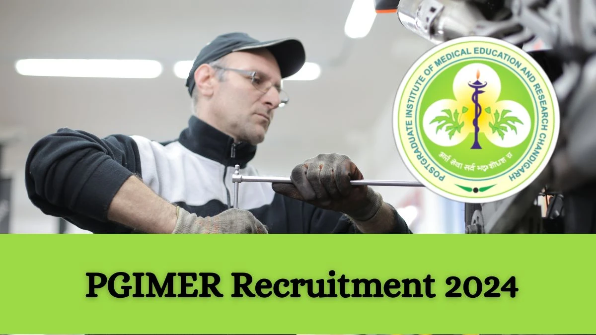 PGIMER Recruitment 2024: Check Vacancies for Technical Officer Job Notification, Apply Online