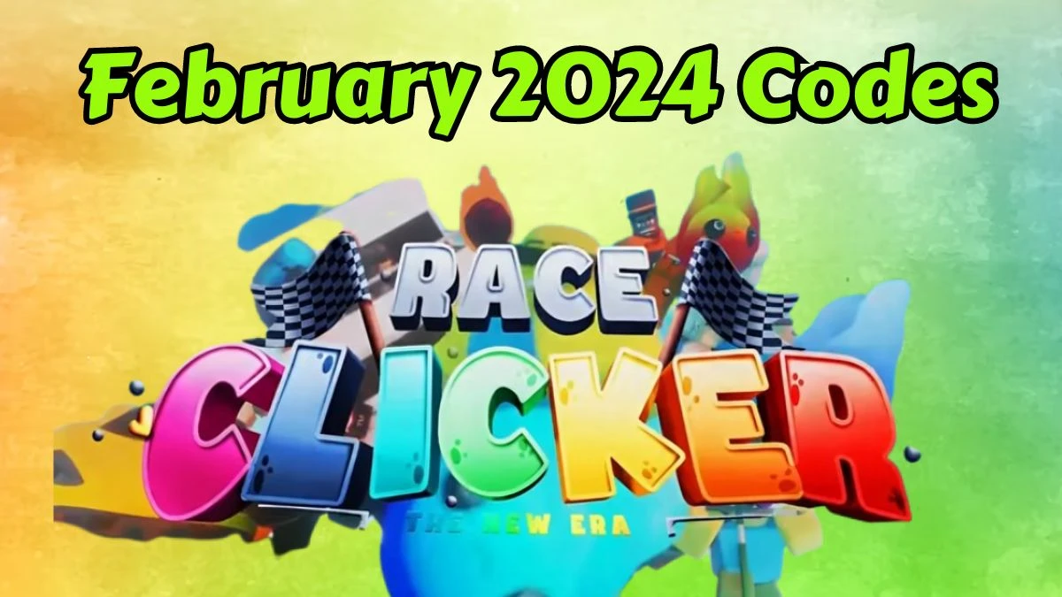 Race Clicker Codes for February 2024