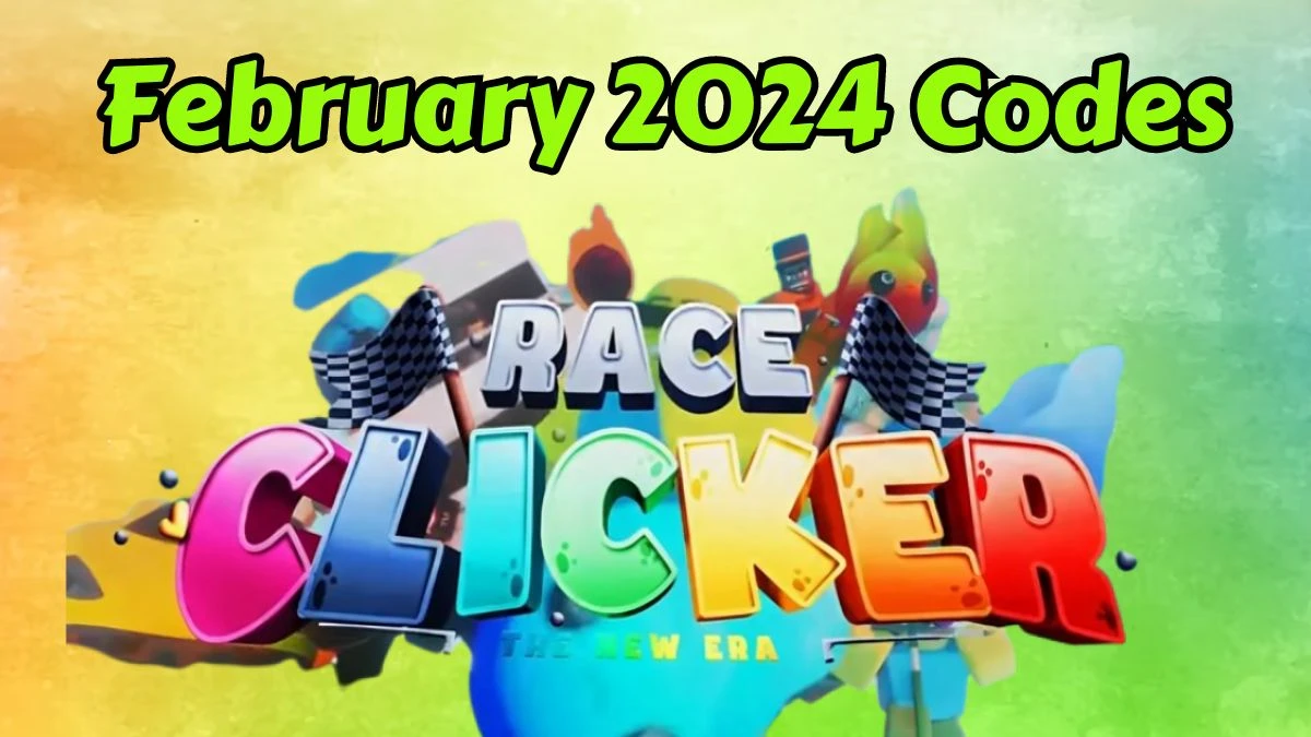 Race Clicker Codes for February 2024 News