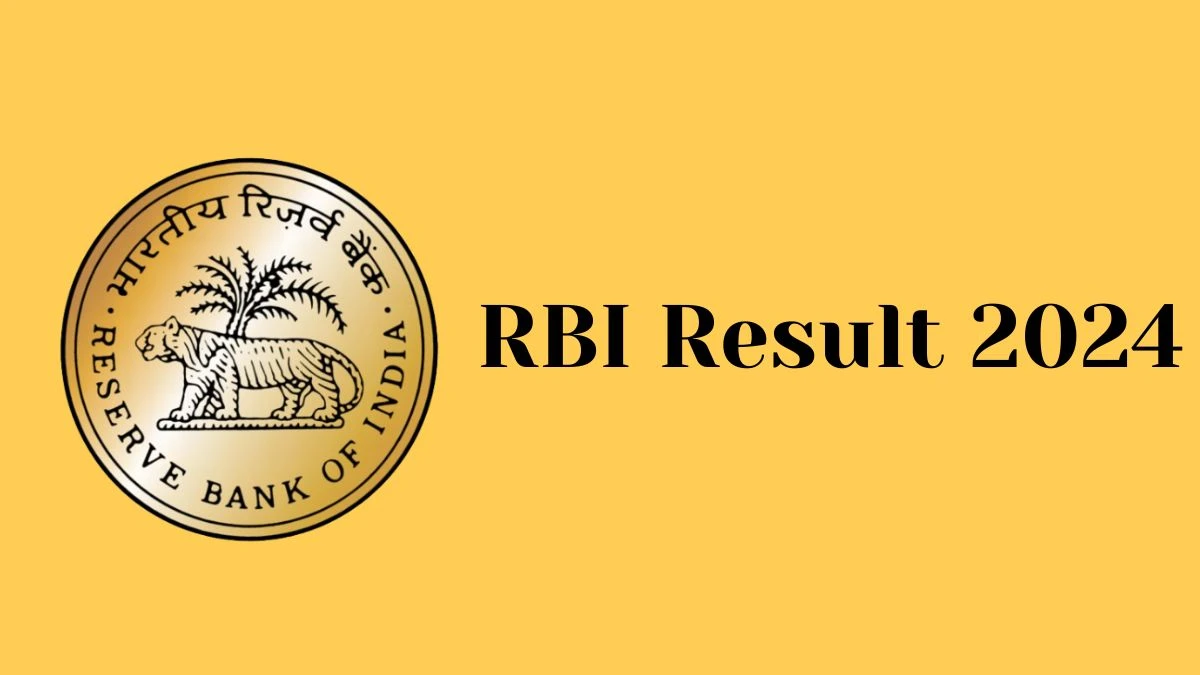 RBI Result 2024 Declared rbi.org.in Junior Engineer Check RBI Merit List Here - 19 Feb 2024