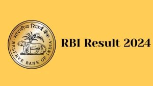 RBI Result 2024 Declared rbi.org.in Junior Engineer Check RBI Merit List Here - 19 Feb 2024