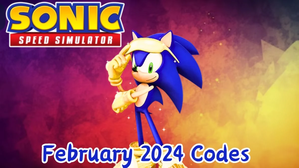 Sonic Speed Simulator Codes for February 2024
