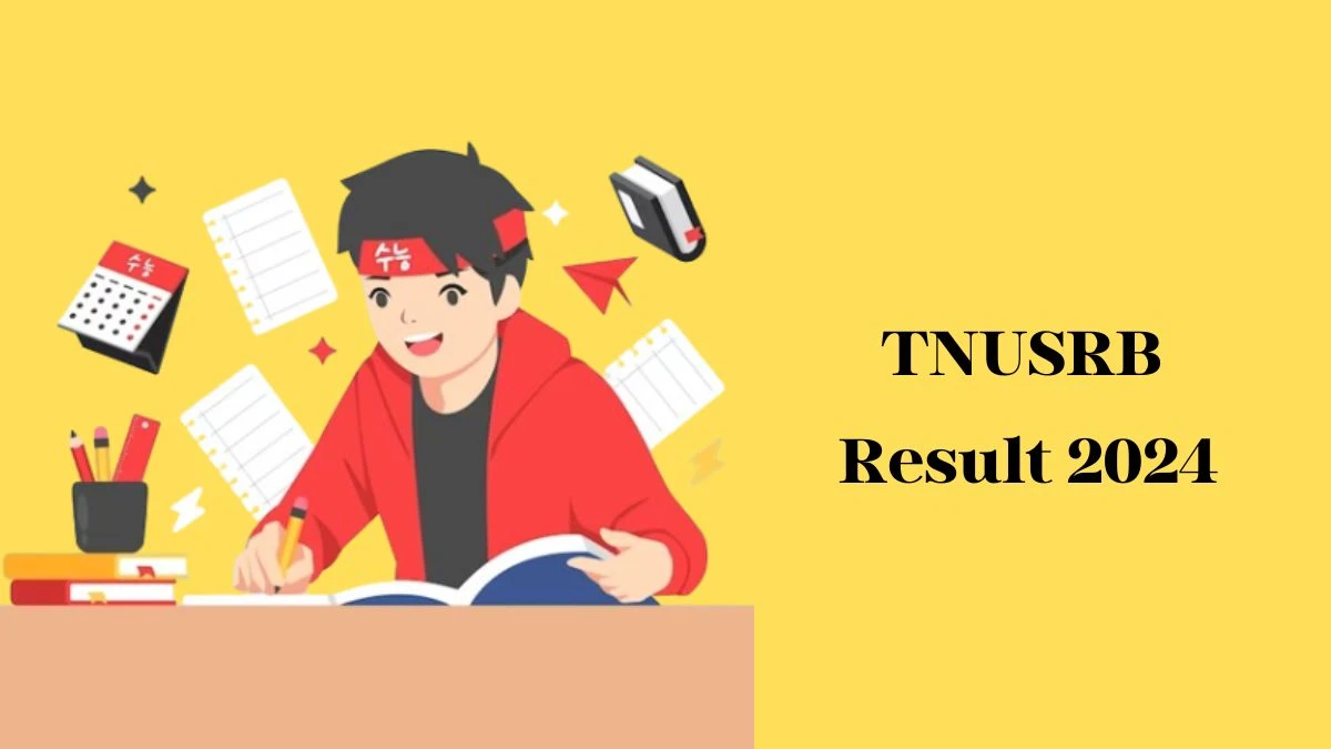 TNUSRB Result 2024 Declared tnusrb.tn.gov.in Sub Inspector Check TNUSRB Merit List Here - 14 Feb 2024