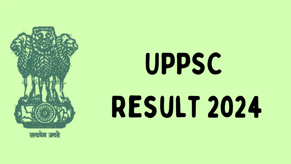 UPPSC Result 2024 Declared uppsc.up.nic.in Staff Nurse Check UPPSC Merit List Here - 23 Feb 2024