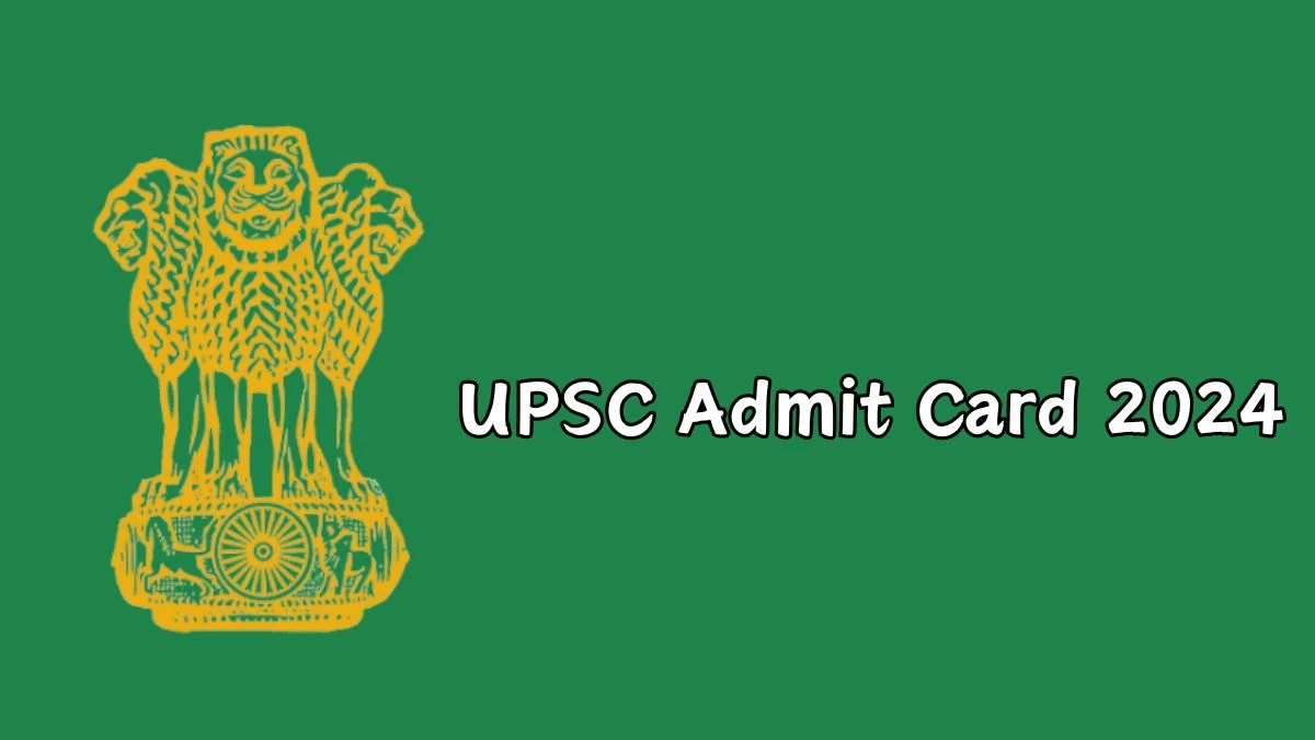 UPSC Admit Card 2024 For Geo-Scientist released Check and Download Hall Ticket, Exam Date @ upsc.gov.in - 12 Feb 2024