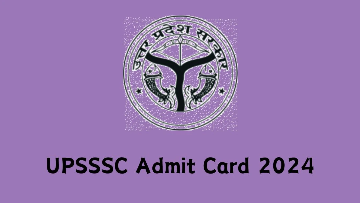 UPSSSC Admit Card 2024 For Cartographer released Check and Download Hall Ticket, Exam Date @ upsssc.gov.in - 14 Feb 2024