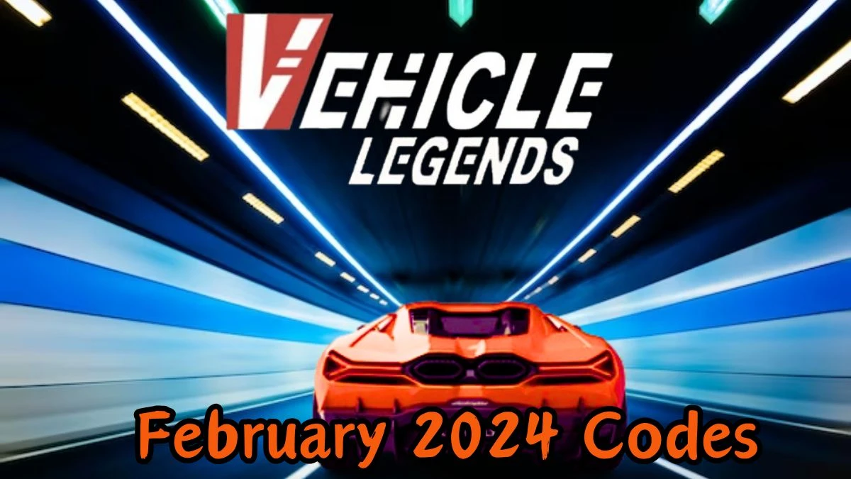 Vehicle Legends Codes for February 2024