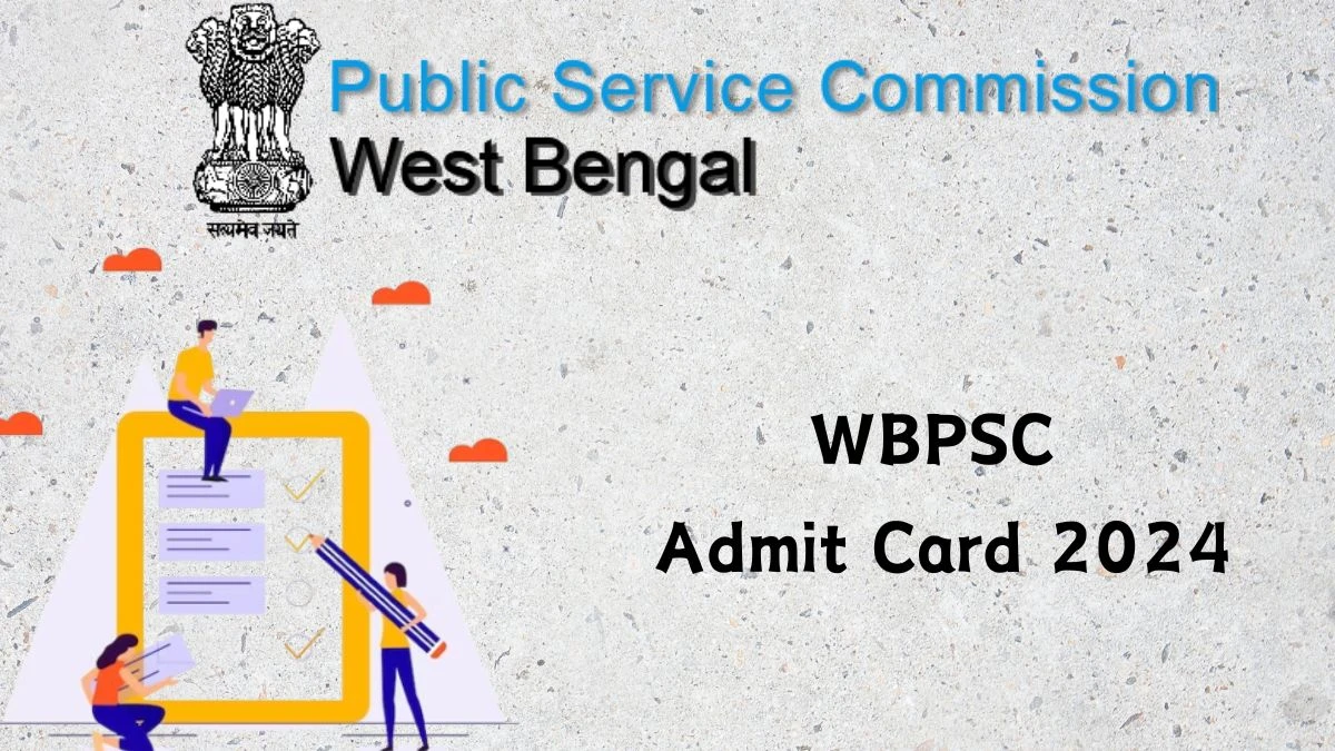WBPSC Admit Card 2024 For Assistant Director released Check and Download Hall Ticket, Exam Date @ wbpsc.gov.in - 13 Feb 2024