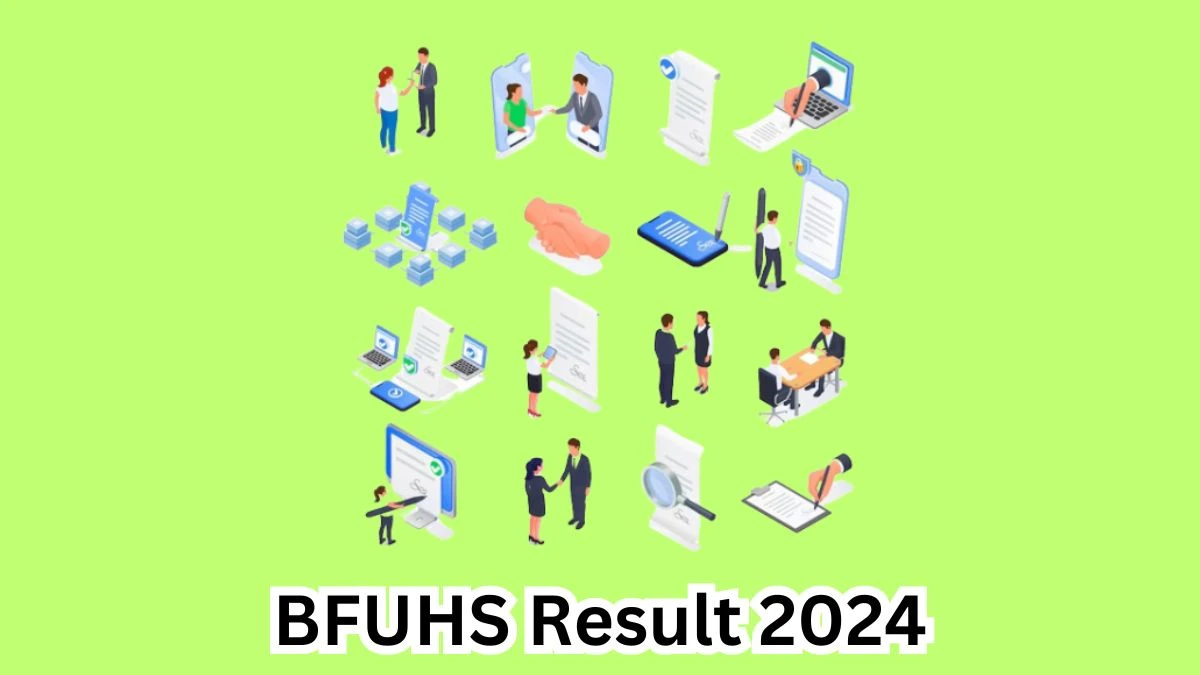 BFUHS Clerk Result 2024 Announced Download BFUHS Result at bfuhs.ac.in - 21 March 2024