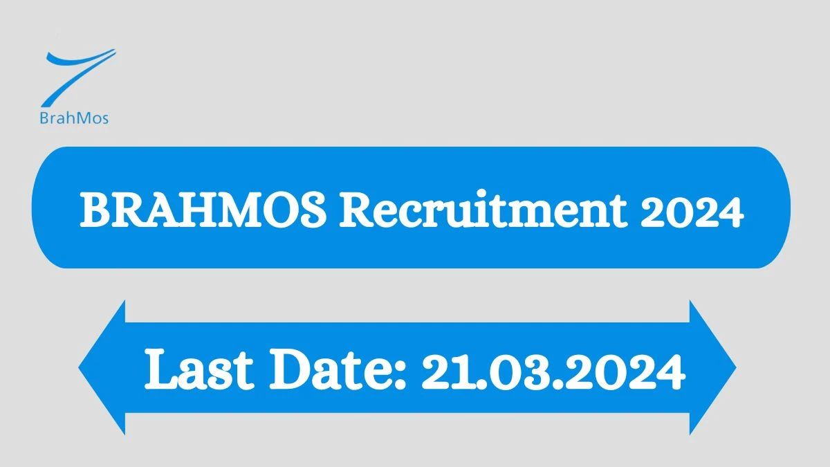 BRAHMOS Recruitment 2024: Check Vacancies for Assistant Manager, Executive Job Notification, Apply Online
