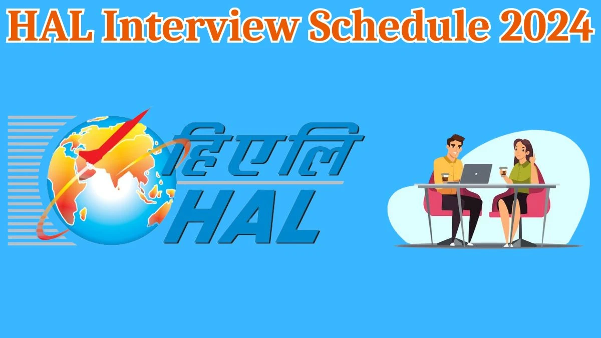 HAL Interview Schedule 2024 (out) Check 10-04-2024 for Dy. Manager (HR) (Grade-III) Posts at hal-india.co.in - 26 March 2024