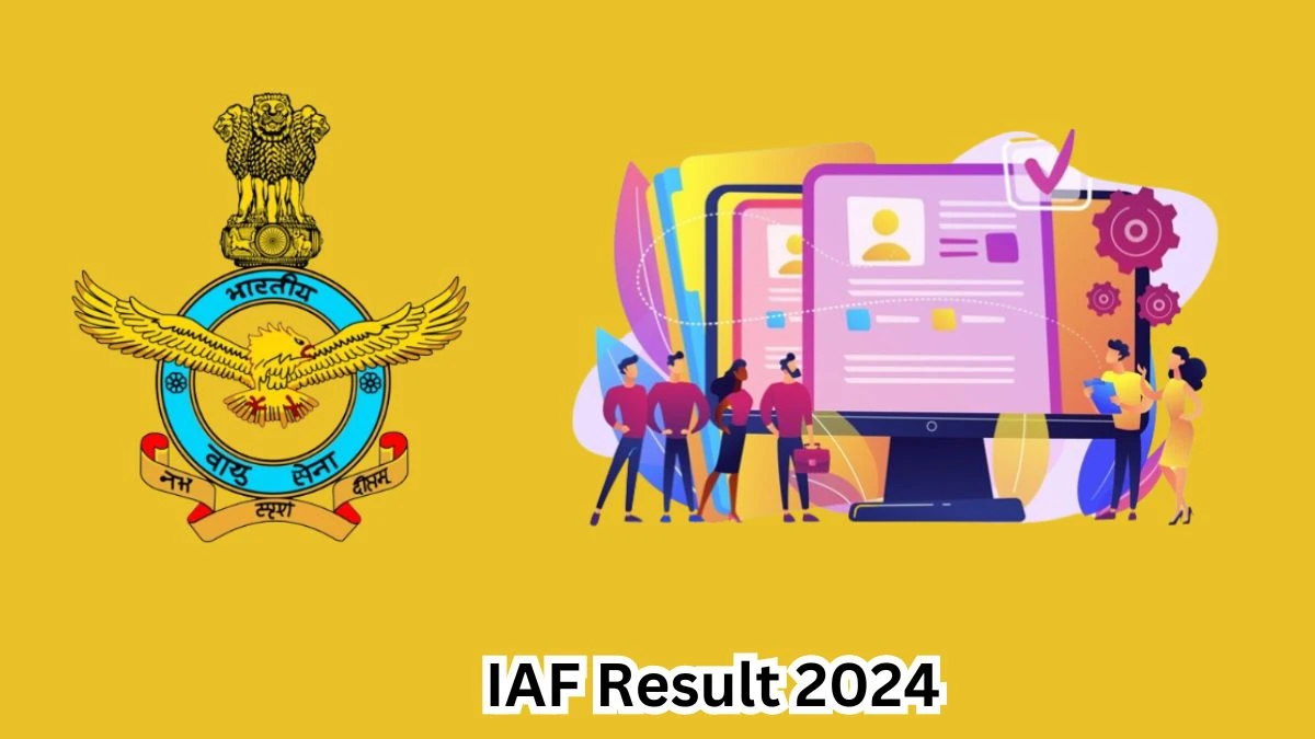 IAF Result 2024 To Be Announced Soon Agniveer @ indianairforce.nic.in check Scorecard, Merit List - 20 March 2024