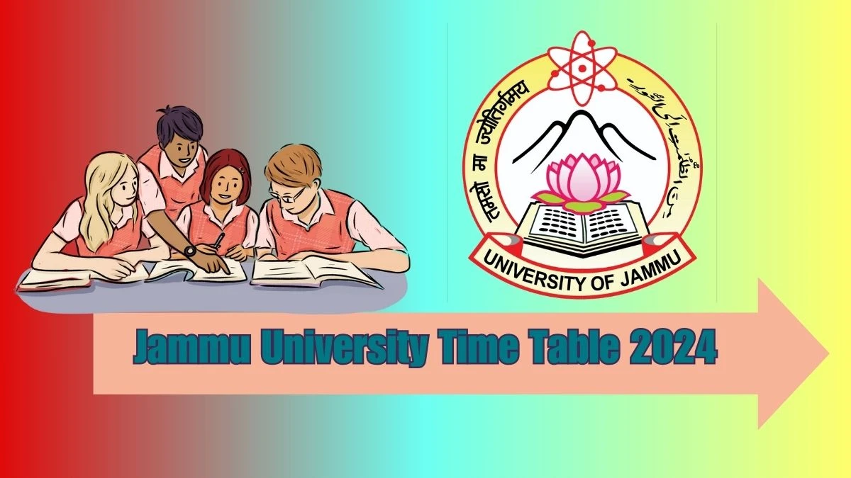 Jammu University Time Table 2024 (PDF OUT) Check  MCA 4th Sem Exam (Pvt) (N-cbcs) at jammuuniversity.ac.in Here - 26 Mar 2024