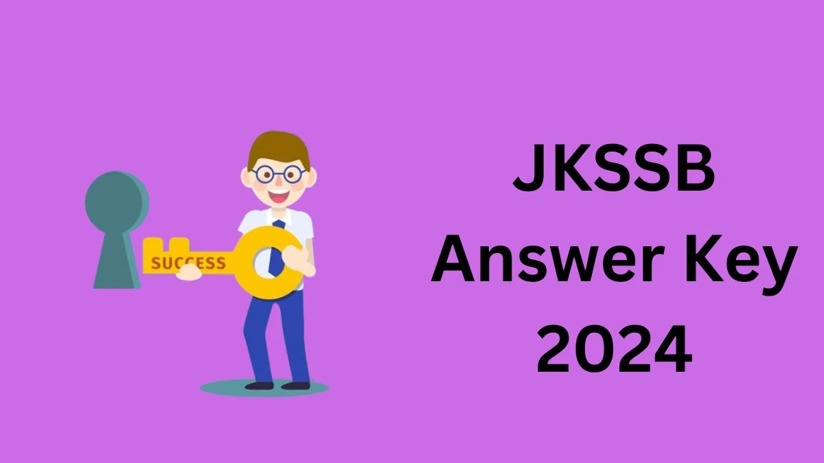 JKSSB Sub-Inspector Answer Key 2024 to be out for Sub-Inspector: Check and Download answer Key PDF @ jkssb.nic.in March 11 2024