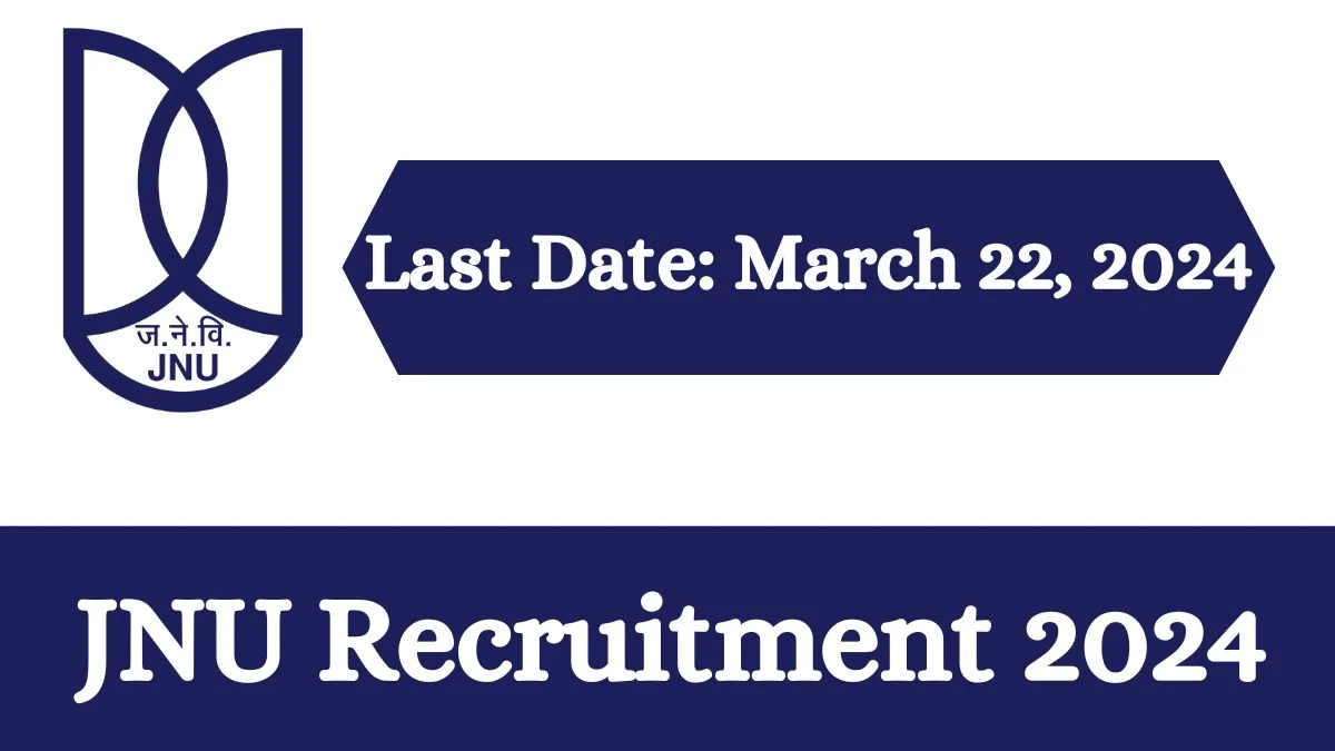 JNU Recruitment 2024: Check Vacancies for Research Associate Job Notification, Apply