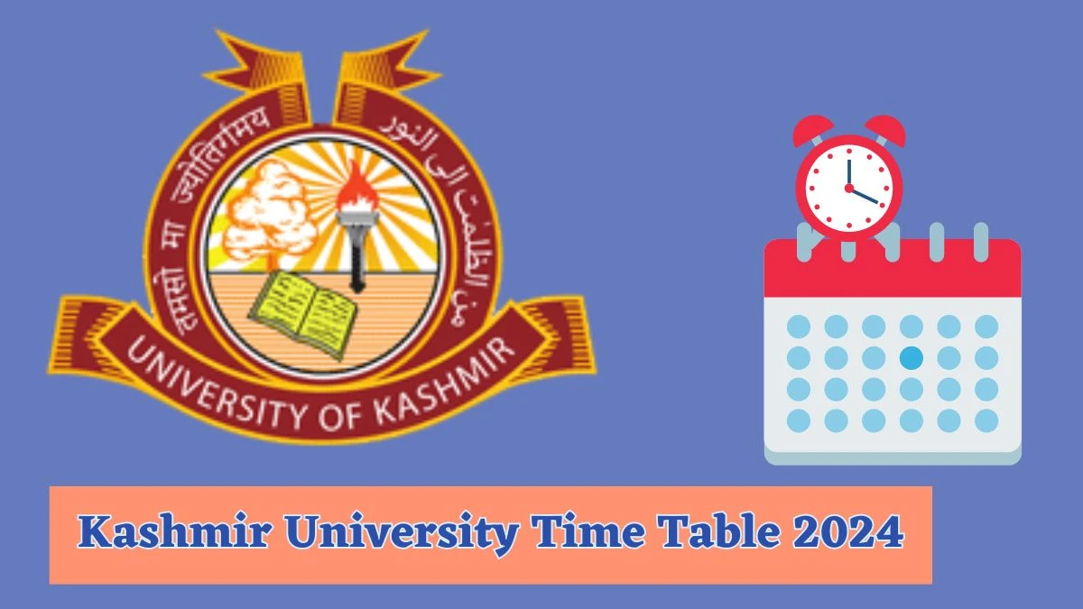 Kashmir University Time Table 2024 (OUT) Check Re-exam of BG 2nd and 3rd Sem at kashmiruniversity.net Here - 26 Mar 2024