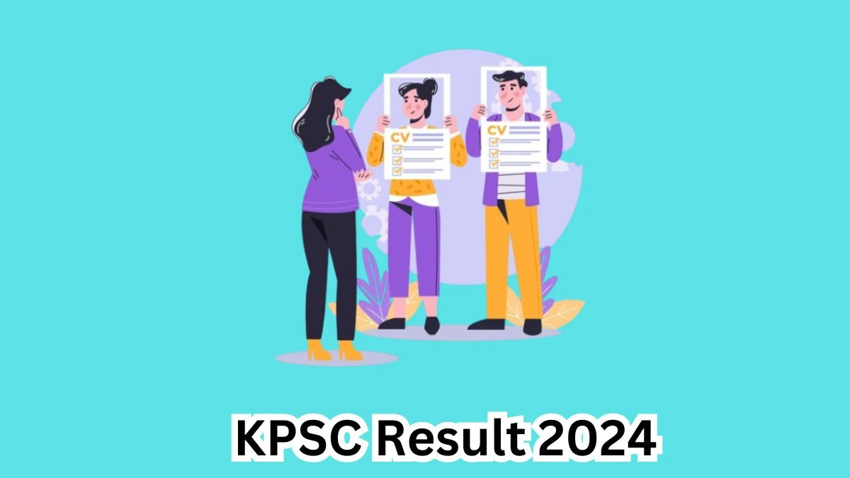 KPSC Result 2024 Declared kpsc.kar.nic.in Junior Engineer Check KPSC Merit List Here - 21 March 2024