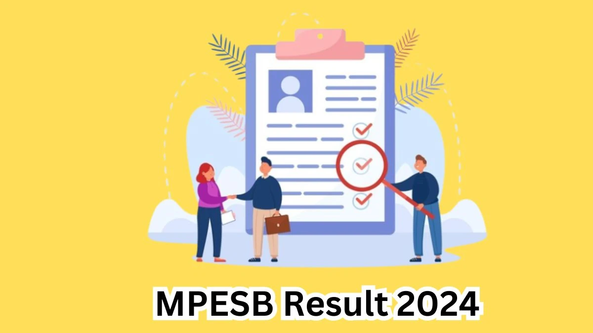 MPESB Result 2024 Declared esb.mp.gov.in Forest Guard And Other Post Check MPESB Merit List Here - 18 March 2024