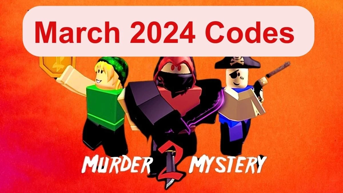 Murder Mystery 2 Codes for March 2024