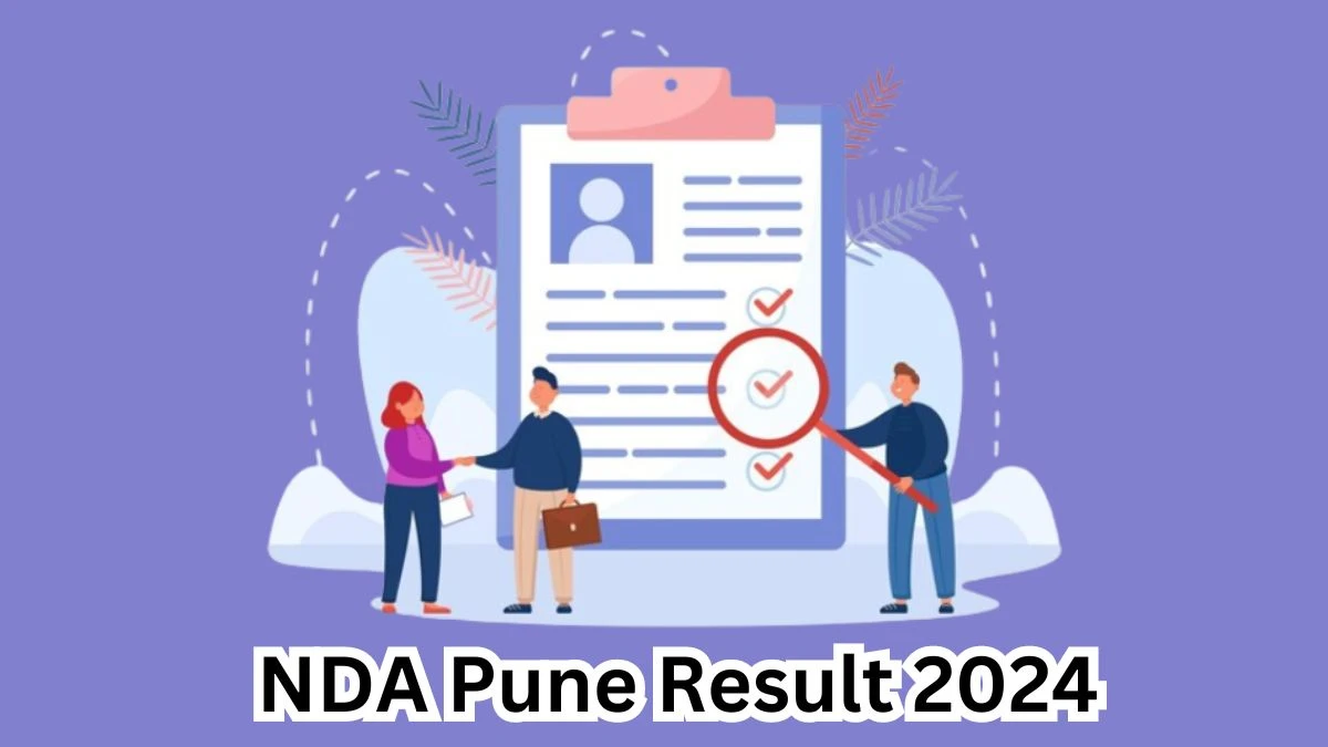 NDA Pune Group C Result 2024 Announced Download NDA Pune Result at nda.nic.in - 21 March 2024