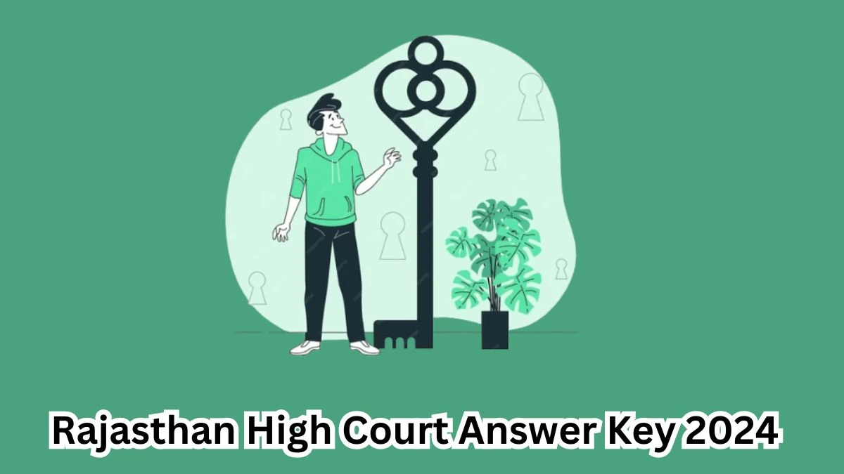 Rajasthan High Court Answer Key 2024 Out hcraj.nic.in Download System Assistant Answer Key PDF Here - 20 March 2024