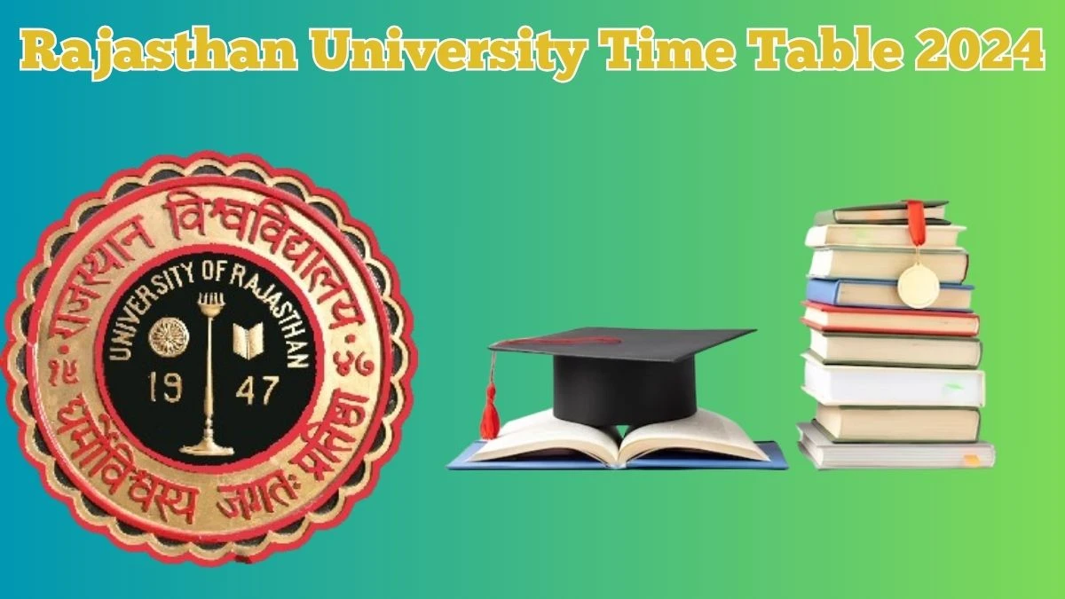 Rajasthan University Time Table 2024 uniraj.ac.in Check To Download UG, PG Exam Dates, Admit Card Details Here - 19 Mar 2024